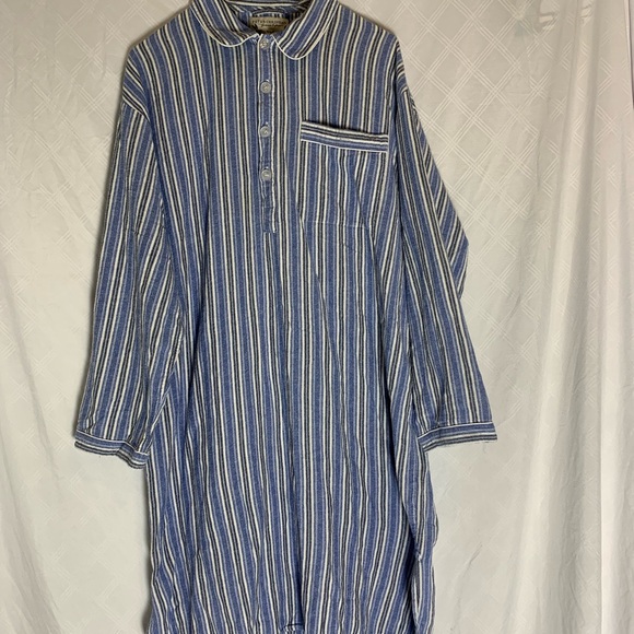 Peter Christian Striped Men's Button Down pajamas - Picture 1 of 6